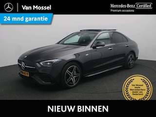 Mercedes-Benz C-klasse 300 e Business Solution AMG / Panaroma-dak / Memory-Stoelen / Stoelverwarming / Night-Pakket /