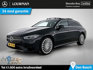 Mercedes-Benz CLA Shooting Brake 250 e Star Edition AMG Plug-In Hybride AMG Line | Night Pakket | Panorama Schuif-Kanteldak | Parkeerpakket met 360°-camera | Memory Voorstoelen. Inclusief 24 maanden Mercedes-Benz Certified garantie voor Europa.