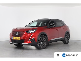 Peugeot 2008 EV GT Pack 50 kWh | 1e Eigenaar! | Dealer Onderhouden! | 3-Fase | Open Dak | Trekhaak | Cruise Adaptive | LED | Clima | Camera | Keyless