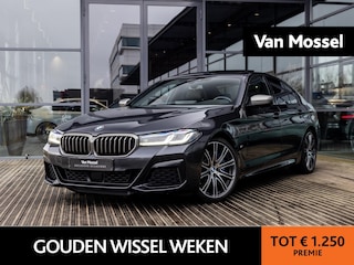 BMW M550i xDrive High Executive | HARMAN KARDON | COMFORT ACCES | BMW LASER LIGHT | 20 INCH | SCHUIF-KANTELDAK | ADAPTIVE CRUISE CONTROL | VOLLEDIG BMW DEALER ONDERHOUDEN | SOPHISTO GRAU |