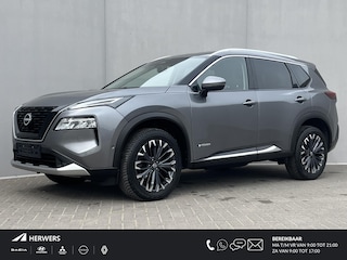 Nissan X-Trail 1.5 e-4orce Tekna 4WD / Gratis vaste Trekhaak 1800kg Trekgewicht / Fabrieksgarantie t/m 1-2028 / Volledig Onderhoud / Trekgewicht 1.800KG / Stoel-/Stuur-/Voorruit-/Achterbankverwarming / Navigatie / Apple Carplay/Android Auto /