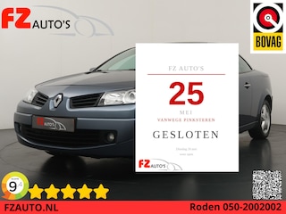 Renault Mégane Coupé-Cabriolet 1.6-16V Exception - Climate Controle - Parkeersens A - Cruise Control - Leder