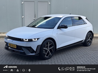 Hyundai Ioniq 5 N Line Edition Limited 84 kWh / SOH 100% / Fabrieksgarantie tot 11-2030 / Trekgewicht 1600 kg / Trekhaak afneembaar / All season banden / CCS snelladen / Stuur- & Stoelverwarming / warmtepomp / Rondomzicht camera / Adaptief cruise control /