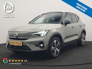 Volvo XC40 Recharge Ultimate 67 kWh 231pk Dealer O.H. | Trekhaak Af Fabriek | Panodak | Adaptive Cruise | 360 Camera | Harman / Kardon | Warmtepomp | Sportstoelen Memory & Verwarmd | Keyless | Blis | Stuur Verwarmd | Google Assistent | DAB |