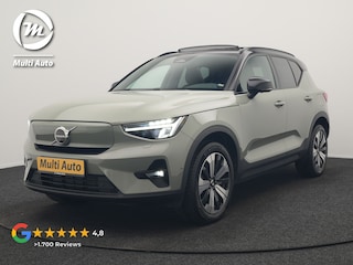 Volvo XC40 Recharge Ultimate 67 kWh 231pk Dealer O.H. | Trekhaak Af Fabriek | Panodak | Adaptive Cruise | 360 Camera | Harman / Kardon | Warmtepomp | Sportstoelen Memory & Verwarmd | Keyless | Blis | Stuur Verwarmd | Google Assistent | DAB |