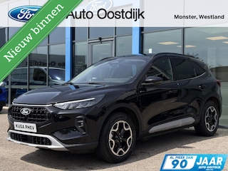 Ford Kuga 2.5 PHEV Active X 243PK Winterpack Adaptieve Cruise AGR-Stoelen 360-Camera B&O Elek. Achterklep Full-LED Climate Privacy Glass Keyless *2100KG Trekgewicht*