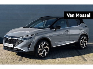 Nissan Qashqai 1.3 MHEV Xtronic Tekna Plus 158PK | Rijklaarprijs! | Head-Up Display | BOSE Audio | Panoramadak | Stoel,- Stuur en Voorruitverwarming | 20'' Inch Velgen | Apple CarPlay & Android Auto | Nieuw uit voorraad leverbaar!