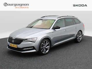 Skoda Superb 2.0 TSi 280 Pk Sportline 4x4 Automaat | Trekhaak | Stoelverwarming | Voorruitverwarming | Adaptive Cruise | Camera | CarPlay | 19 Inch | 117.383 Km !!