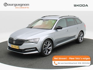 Skoda Superb 2.0 TSi 280 Pk Sportline 4x4 Automaat | Trekhaak | Stoelverwarming | Voorruitverwarming | Adaptive Cruise | Camera | CarPlay | 19 Inch | 117.383 Km !!