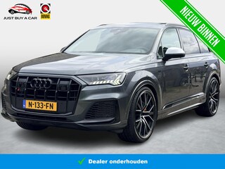 Audi Q7 4.0 TFSI SQ7 quattro Incl nieuwe service beurt bij Pon en Nieuwe APK bij aflevering / Carbon Package / Full Options  Luchtvering / 3X S-Line / Panorama dak / Dealerauto / 1e Eigenaar /