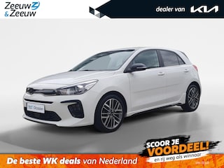 Kia Rio 1.0T MHEV GT-Line | Stoel en stuurverwarming | Navigatie | Climate control | Camera | Apple Carplay / Android Auto | Keyless met startknop | Getinte ramen achter |