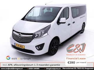 Opel Vivaro 1.6 CDTI L2H1 DC Sport EcoFlex airco, cruise, luxe, stoelverwarming, keyless lease €390 p/mnd MARGE