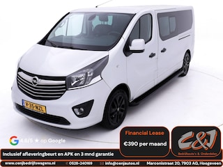 Opel Vivaro 1.6 CDTI L2H1 DC Sport EcoFlex airco, cruise, luxe, stoelverwarming, keyless lease €390 p/mnd MARGE
