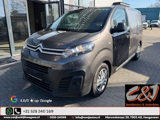 Citroën Jumpy M 1.6 BlueHDi 95 MAN Comfort zijschade, cruise, MARGE