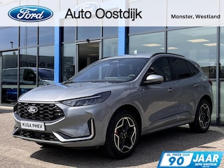 Ford Kuga 2.5 PHEV ST-Line X 243PK Winterpack Adaptieve Cruise AGR-Stoelen 360-Camera B&O 19'' Velgen Elek. Achterklep Climate Priavcy Glass *2100KG Trekgewicht*