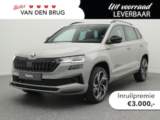 Skoda Karoq Sportline Ultimate 1.5 TSI DSG | Trekhaak | Elektrische achterklep | Verwarmde voorruit | Skoda sound | 19 inch