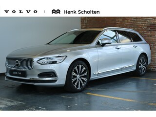 Volvo V90 B4 Inscription | Panoramadak | Harman Kardon Premium Audio | Stoelverwarming | Electrische Semi-Wegklapbare Trekhaak | Head-Up Display | Dealeronderhouden | 360° Parkeercamera | Parkeersensoren voor + achter |