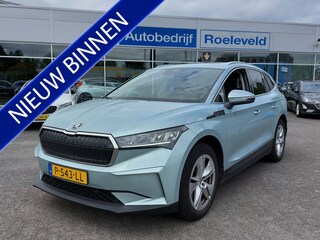 Skoda Enyaq iV 80 204PK | Soh 95% | Navi | Apple Carlay+Android Auto | Clima | Adap.Cruise | Led Koplampen | Keyless Entry | Panorama Schuifdak | Stoelverwarming | Dodehoeksensor | Privacy Glass | 19''lm
