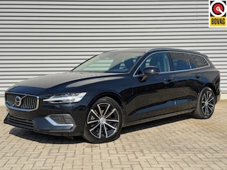 Volvo V60 2.0 T6 Plug-in Hybrid AWD CORE LONG RANGE TREKHAAK LEDER 398 PK