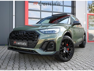 Audi Q5 50 TFSI e S-Line Quattro Competition | RS Leder | Pano | Camera | 21'' | B&O | Keyless | Digitaal Dash | Ambient+ | Matrix Led |Nav | Stoelverwarming voor + achter | Cruise | Carplay / Android Auto | Warmtewerend & geluidswerend glas
