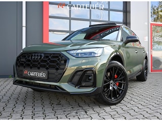 Audi Q5 50 TFSI e S-Line Quattro Competition | RS Leder | Pano | Camera | 21'' | B&O | Keyless | Digitaal Dash | Ambient+ | Matrix Led |Nav | Stoelverwarming voor + achter | Cruise | Carplay / Android Auto | Warmtewerend & geluidswerend glas
