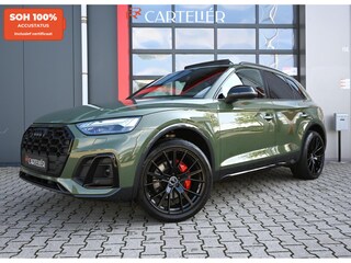 Audi Q5 50 TFSI e S-Line Quattro Competition | RS Leder | Pano | Camera | 21'' | B&O | Keyless | Digitaal Dash | Ambient+ | Matrix Led |Nav | Stoelverwarming voor + achter | Cruise | Carplay / Android Auto | Warmtewerend & geluidswerend glas