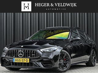 Mercedes-Benz C-klasse AMG 63 S E Performance | Achterasbesturing | Panoramadak | 360 Camera | Burmester | Memory seats | Carbon inleg | Ambiance interieur |