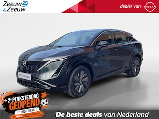 Nissan Ariya Limited Edition 91 kWh Voorraadkorting €4.000,-|Navigatie| Parkeersensoren v+a| Adaptieve cruise control||Dodehoeksensor|