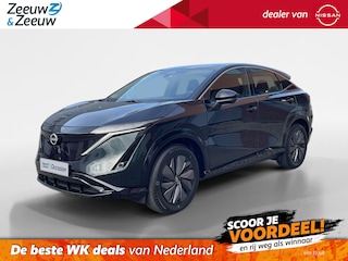 Nissan Ariya Limited Edition 91 kWh Voorraadkorting €4.000,-|Navigatie| Parkeersensoren v+a| Adaptieve cruise control||Dodehoeksensor|
