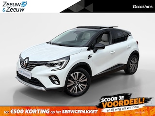 Renault Captur 1.6 E-Tech Plug-in Hybrid 160 Initiale Paris *Automaat*Navi+Camera*Elekt. Trekhaak*Schuif/kanteldak*Climate Control*Winter Pack*Adapt. Cruise Control*Zeer nette auto!