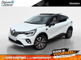 Renault Captur 1.6 E-Tech Plug-in Hybrid 160 Initiale Paris *Automaat*Navi+Camera*Elekt. Trekhaak*Schuif/kanteldak*Climate Control*Winter Pack*Adapt. Cruise Control*Zeer nette auto!