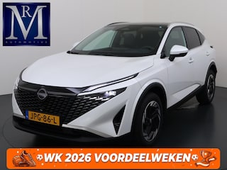Nissan Qashqai 1.3 MHEV Xtronic N-Connecta ONDERHOUD GEHAD BIJ DE DEALER | DIRECT LEVERBAAR | FABRIEKSGARANTIE | PANORAMADAK | VOORRUITVERWARMING | STOEL- & STUURVERWARMING | 360° CAMERA | DODEHOEKDETECTIE | HEAD-UP DISPLAY | ELEKTRISCHE ACHTERKLEP