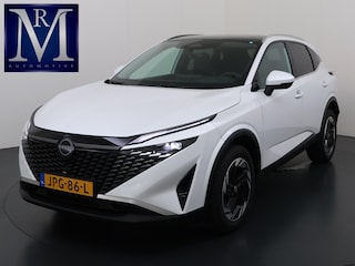 Nissan Qashqai 1.3 MHEV Xtronic N-Connecta ONDERHOUD GEHAD BIJ DE DEALER | DIRECT LEVERBAAR | FABRIEKSGARANTIE | PANORAMADAK | VOORRUITVERWARMING | STOEL- & STUURVERWARMING | 360° CAMERA | DODEHOEKDETECTIE | HEAD-UP DISPLAY | ELEKTRISCHE ACHTERKLEP