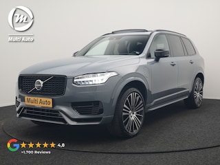 Volvo XC90 T8 Recharge AWD Ultimate Dark LONG RANGE 7 Persoons PHEV 455pk Dealer O.H. | Trekhaak Af Fabriek | Panodak | Head Up | Adaptive Cruise | Harman / Kardon | Lederen Sportstoelen Memory & Verwarmd | 360 Camera | Keyless | Blis | Stuur Verwarmd | 22"L.M | Plug In Hybrid |