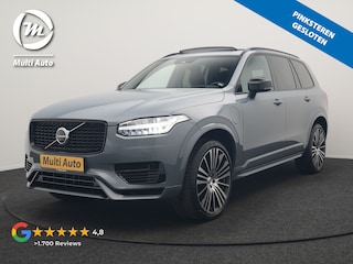Volvo XC90 T8 Recharge AWD Ultimate Dark LONG RANGE 7 Persoons PHEV 455pk Dealer O.H. | Trekhaak Af Fabriek | Panodak | Head Up | Adaptive Cruise | Harman / Kardon | Lederen Sportstoelen Memory & Verwarmd | 360 Camera | Keyless | Blis | Stuur Verwarmd | 22"L.M | Plug In Hybrid |