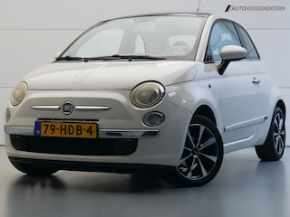 Fiat 500 1.2 Lounge Luxe (PANORAMADAK,CLIMATE CONTROL,LM-VELGEN,ELEKTRISCHE RAMEN,RADIO,PARELMOER,NIEUWE APK,LED,TOPCONDITIE)