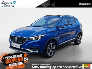 MG ZS EV Luxury 45 kWh | Kantel / schuifdak | Lederen bekleding | Achteruit rij camera | Dodehoek detectie