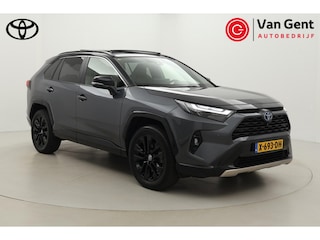 Toyota RAV4 2.5 Hybrid AWD Bi-Tone | Panoramadak | Dodehoek detectie | Apple Carplay / Android Auto | Stoelverwarming | Leder | 360 camera | JBL | Digitale binnenspiegel | Keyless | Adaptive Cruise | Clima | 19 inch