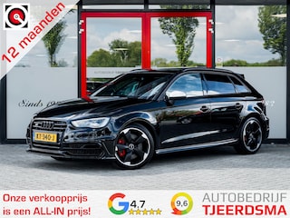 Audi A3 Sportback 2.0 TFSI S3 Quattro Pro Line Plus | Bang & Olufsen | Adaptieve Demping | RS Stoelen | LED Koplampen | Audi Exclusive Leder | Stoelverwarming | Black Optic | Schuif/ Kantel Pano Dak | Cruise Control | Climate Control |