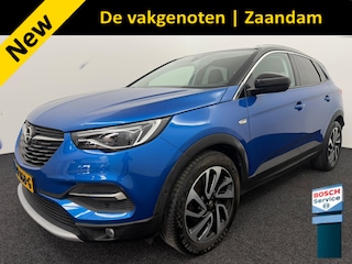 Opel Grandland X 1.2 Turbo Innovation Trekhaak, Apple Carplay/Android Auto, Cruise control, leer, elecstoelverst,  Parkeersensor voor en achter, Dodehoek detector, Rijstrooksensor met correctie Moderne en ruime SUV, Trekhaak aanwezig, Comfortabele hoge zit, Ruime kofferbak en veel binnenruimte.