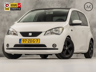 Seat Mii 1.0 Sport (5 DEURS, SCHUIFDAK, NAVIGATIE, BLUETOOTH, CRUISE, AIRCO, SPORTSTOELEN, PAKEERSENSOREN, LM VELGEN, GETINT GLAS, NIEUWSTAAT)