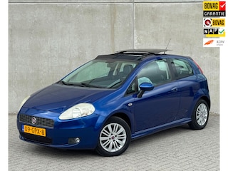 Fiat Punto Grande 1.4 3DR 2008 Blauw PANORAMADAK|NAP|1E EIG.