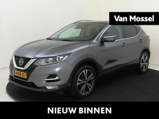 Nissan Qashqai 1.3 DIG-T Design Edition | airco automatisch | Apple Carplay/Android | cruise control, dodehoek detectie | lichtmetalen velgen 18" | navigatiesysteem full map | panoramadak ||