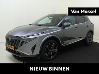 Nissan Qashqai 1.5 e-Power Tekna | Cold Pack | achteropkomend verkeer waarschuwing | airco automatisch| Apple Carplay/Android | Autonomous Emergency Braking | cruise control adaptief met Stop&Go en stuurhulp | lederen/stof bekleding | lichtmetalen velgen 19" | matrix LED koplampen | navigatiesysteem | panoramadak |