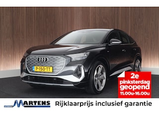 Audi Q4 40 204pk S edition 77 kWh Leder Camera Stoelverwarming HUD Navigatie S-Line