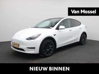 Tesla Model Y RWD 58 kWh | PANORAMADAK | 360 CAMERA | LEDER | TREKHAAK | STOELVERWARMING | CLIMATE CONTROL |