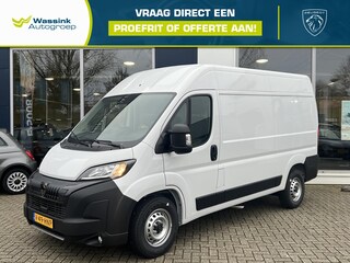 Peugeot Boxer GB 2.2 140PK BlueHDi L2H2 35 Zwaar | Navigatie | Apple Carplay & Android Auto | Verzwaarde vering | DAB+ | Climate control | Cruise control | Trekhaak