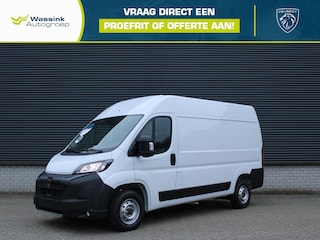 Peugeot Boxer Zwaar 2.2 HDi 140PK L2H2 3,5T I Trekhaak 3000 kg trekgewicht I Pack Techno Plus I Verzwaarde vering I Navigatie