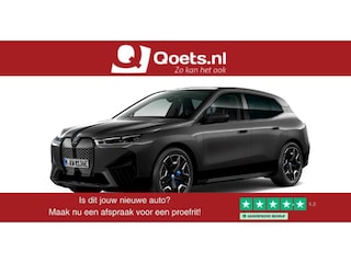 BMW iX xDrive50 High Executive 112 kWh Sportpakket - Panoramadak - Trekhaak - Multifunctionele - stoelventilatie - Soft close - BMW Laserlight - Driving/Parking Assistant Professional - Harman Kardon -
