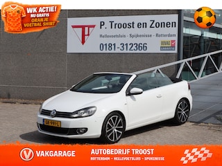 Volkswagen Golf Cabriolet 1.4 TSI Automaat! Stoelverwarming/Cruise control/Climate control/Navigatie/Parkeer assistent/Vermoeidheids herkenning 2E PINKSTERDAG GEOPEND VAN 12:00 TOT 17:00 (ROTTERDAM&HELLEVOETSLUIS)